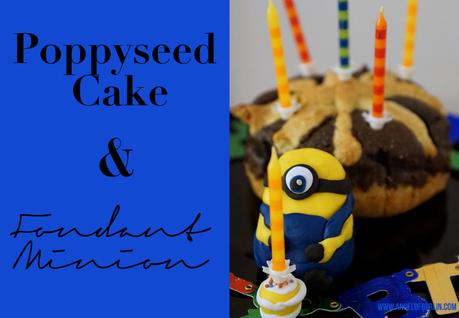 [bakes...] Poppyseed Cake with Fondant Minion