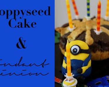 [bakes...] Poppyseed Cake with Fondant Minion