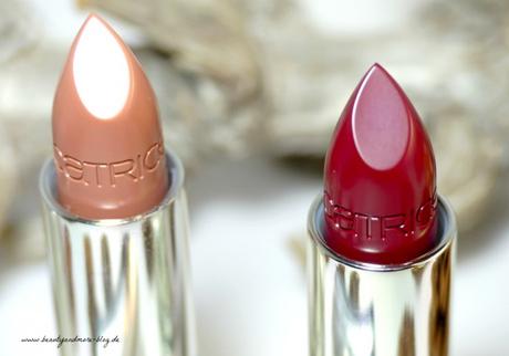 Limited Edition Rough Luxury by Catrice - Review - Luminous Lip Colour C01 Natural Nude und C02 Rustic Red