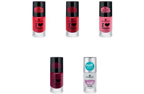 essence TE try it. love it! Januar 2016 - Preview - I ♥ TRENDS nail polish the jellys, gummy touch top coat