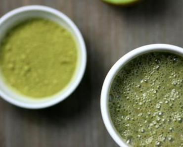 grüner Frühstück-Smoothie