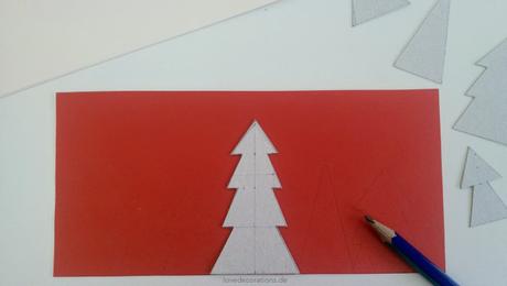 Weihnachtskarte Tannenbaum 1
