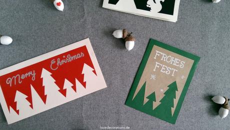 Weihnachtskarte Tannenbaum 4