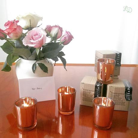 Bloomingville Kupfer-Teelichter