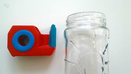 Acrylgläser mit Heißklebepistole-Schrift 2