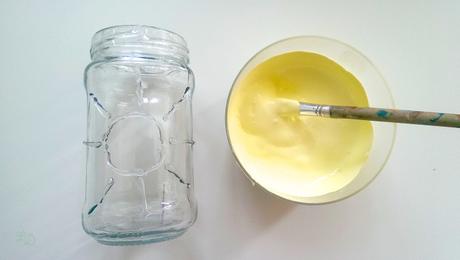 Acrylgläser mit Heißklebepistole-Schrift 3