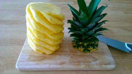 Ananas schneiden 4