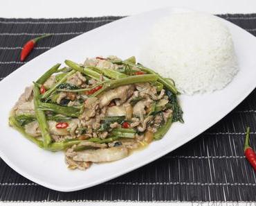 [Rezept] Phad Phak Bung ผัดผักบุ้ง (gebratener Wasserspinat)