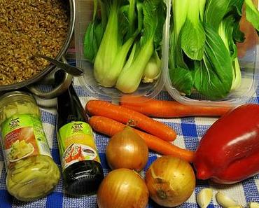 Grünkern geht auch asiatisch