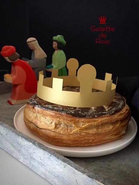 Galette de Rois – Französischer Dreiköngiskuchen mit Mohn