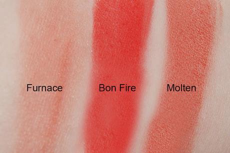 Sleek Blush by 3 - Flame Review + Swatches