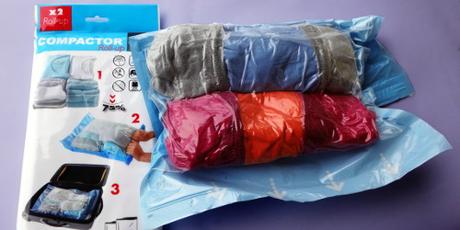 Geheimtipp: Rollbeutel für Kleider