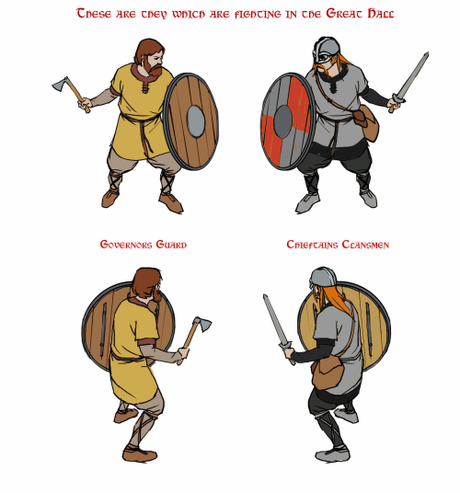 The Banner Saga - Guards Clansman