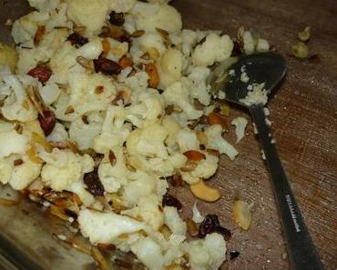 Schnelles veganes Blumenkohlgratin