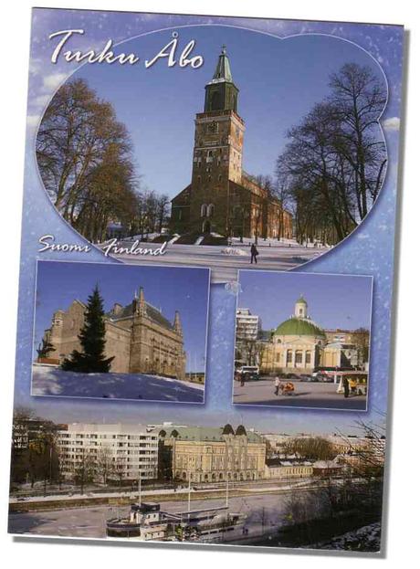 Postkarte aus Finnland von Angelika 