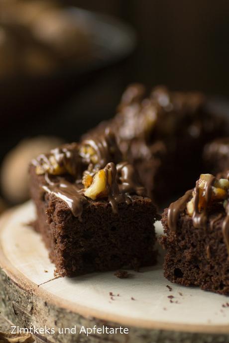 Winter-Brownies mit karamellisiertenWalnüssen und ein Geschenke-Tipp!