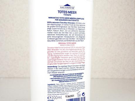 [Review] Salthouse Totes Meer Therapie Wasch-Emulsion*