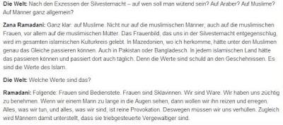 Eine Insiderin bestätigt: Köln hatte sehr wohl etwas mit dem Islam zu tun...