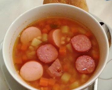 Weiße Bohnen-Suppe