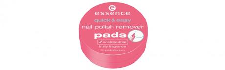 essence Sortimentswechsel Frühling Sommer 2016 Neuheiten - Preview - quick & easy nail polish remover pads