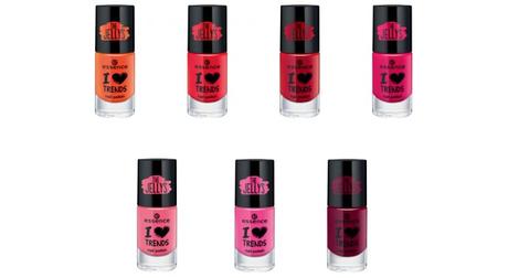 essence Sortimentswechsel Frühling Sommer 2016 Neuheiten - Preview - I ♥ TRENDS nail polish the jellys