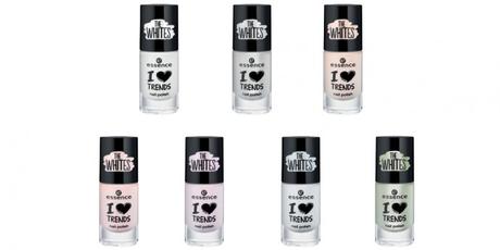 essence Sortimentswechsel Frühling Sommer 2016 Neuheiten - Preview - I ♥ TRENDS nail polish the whites