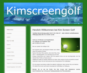 Kim Screen Golf Berlin