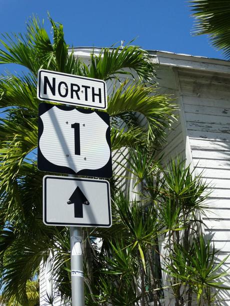 Overseas Highway sign Key West