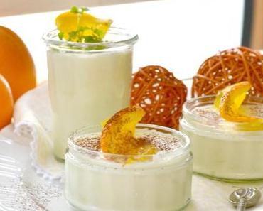 {Rezept} Orangenmousse.