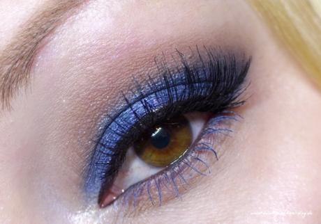 Metallic Blue Eyes - AMU + Blogparade Makeup Revolution
