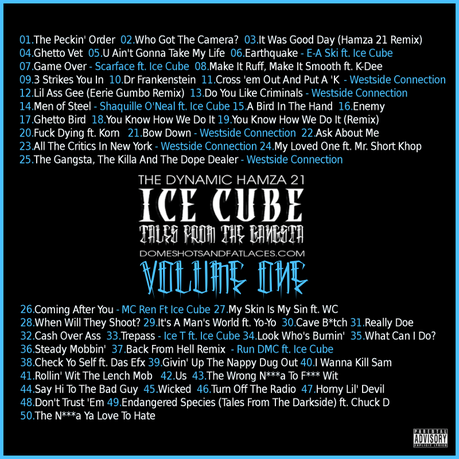 IceCube-Tales From The Gangsta Vol One (2012) -Tracklsit