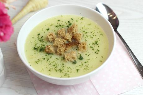 {Rezept} Birnen-Pastinaken-Suppe