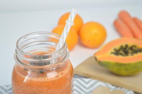 Vitaminkick olè - Papaya Smoothie #smoothietime