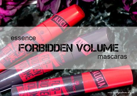 essence Forbidden Volume Mascaras - Review