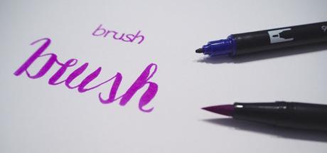 Brush Lettering für Anfänger – Gastbloggerbeitrag