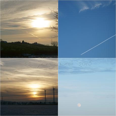 Blog + Fotografie by it's me! - Abendhimmel am 22.01.2016