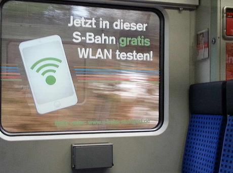 S-Bahn-WLAN im Raum Stuttgart. -  © Foto: Erich Kimmich