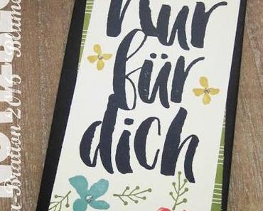 Kellnerblock "Nur für dich" *SAB 2016*