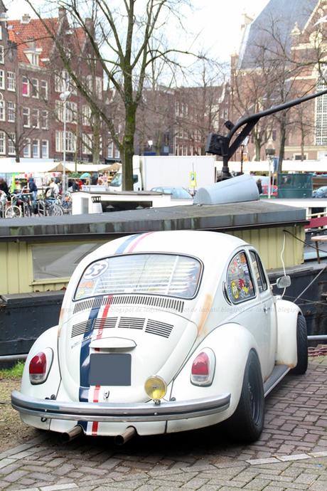 Herbie in Amsterdam verrückter Käfer
