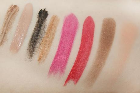just cosmetics Produkte inklusive Swatches