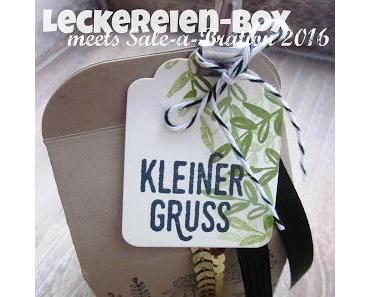 SAB 2016: Leckereien-Box mit Flowering Fields & Was ich mag & Paarweise