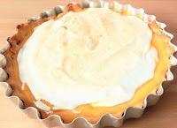 Orangentarte mit Baiser