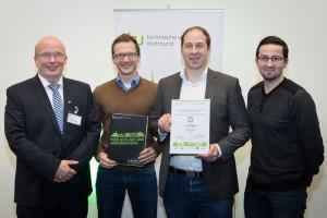 Volterion entwickelt kleine Redox-Flow-Batterien und gewinnt Startup-Award