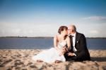 Eine Hochzeit mit freier Trauung an der Elbe