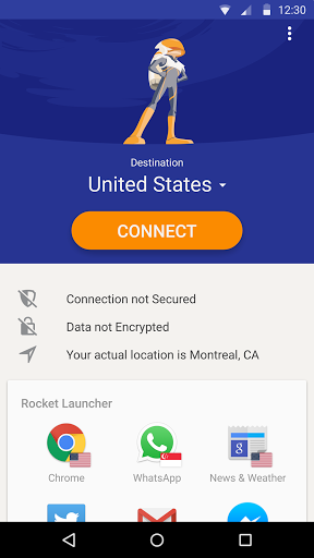 Rocket VPN – Free Proxy Shield