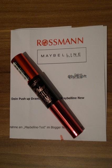 Push Up Drama Mascara Maybelline New York  by Rossmann - Review