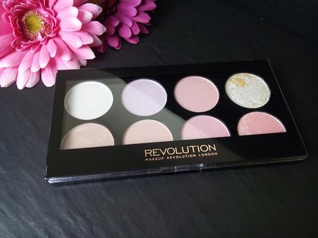 Makeup Revolution Highlighter Palette Empfehlung - Review und Swatches