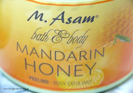 M. Asam Bath & Body Macaron Körpersoufflé + Mandarin Honey Peeling - Review - Mandarin Honey Peeling