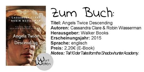 [mini-REVIEW] Cassandra Clare & Robin Wasserman: Tales from the Shadowhunter Academy // #10 Angels Twice Descending