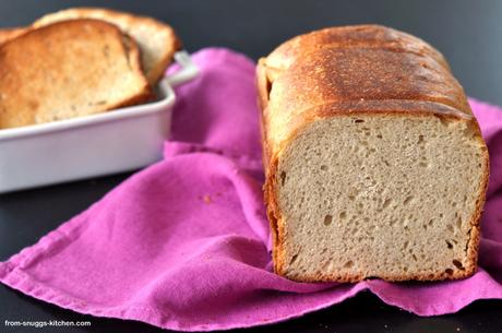 Toastbrot-Liebe - heute: Sesam-Honig-Toastbrot